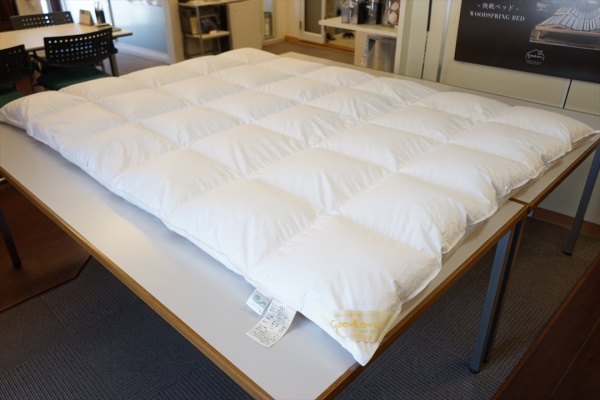 再度、逸品の「スーペリア」マザーグース羽毛布団をご購入画像