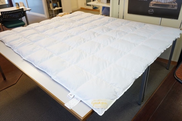 ふるさと納税よりアイダーダウン合い掛け羽毛布団のご注文画像